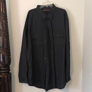 PERRY ELLIS LONG SLEEVE BUTTON DOWN